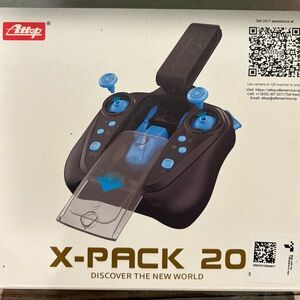 Attop X-Pack 20 Drone, Black/Blue, BNIB